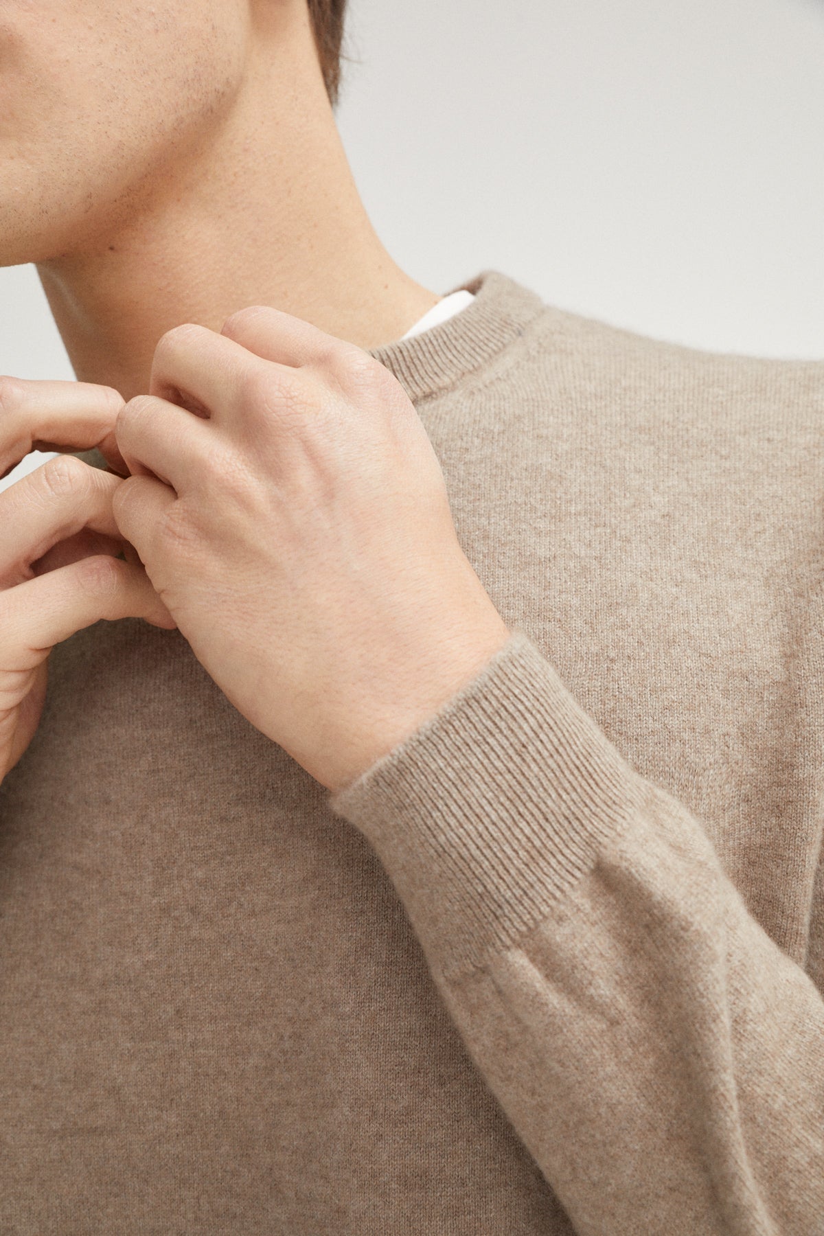 Girocollo Classico in Superior Cashmere – Versione Imperfect