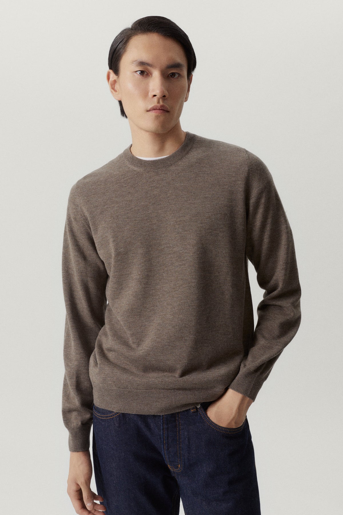 The Ultrasoft Round-neck Sweater