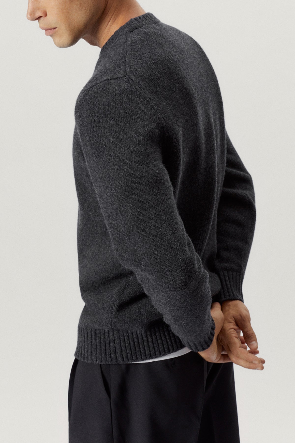 Girocollo in Lana Cardata – Versione Imperfect