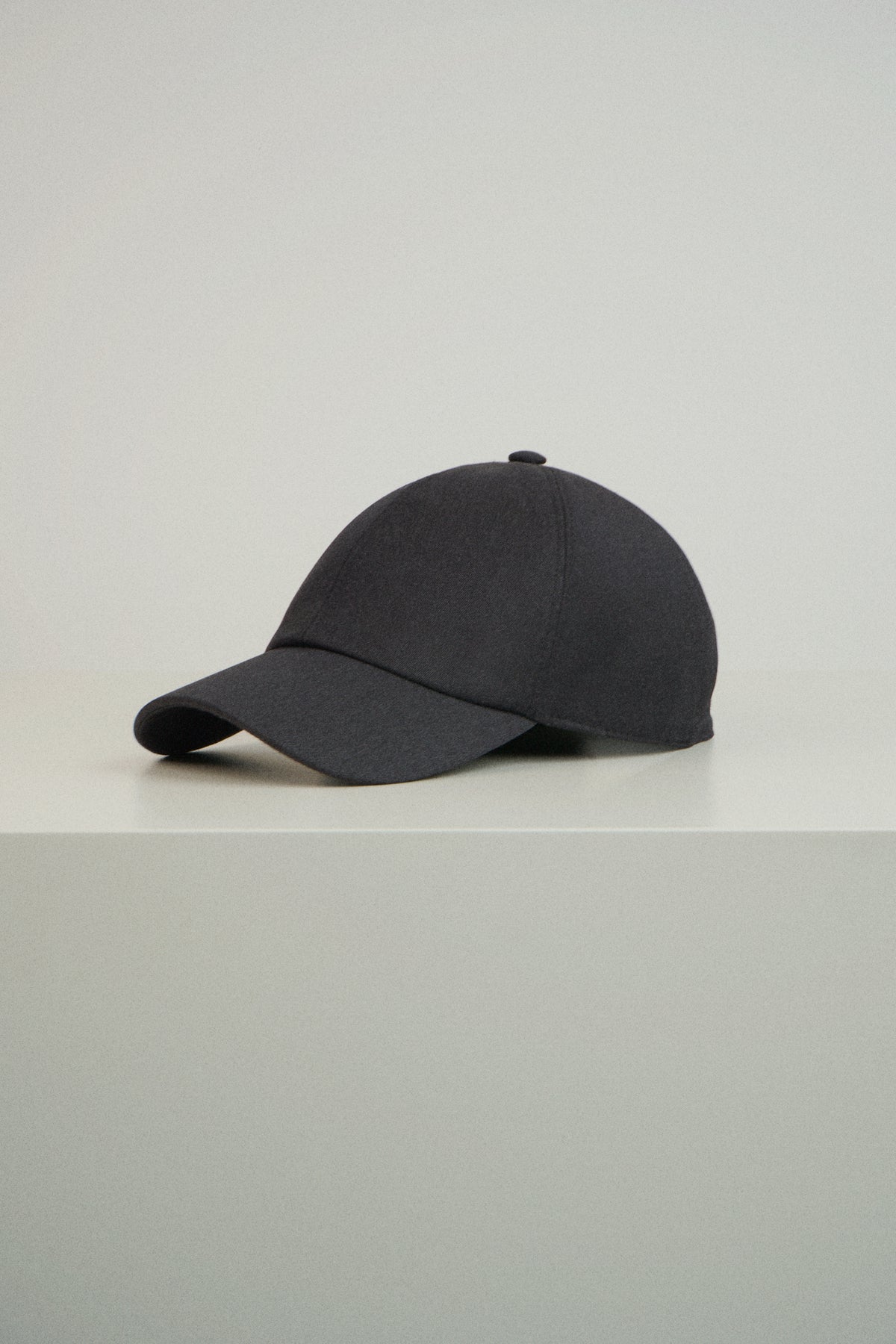 Vince Gray Wool Baseball Cap Vince Camuto Cadet Army Cap Gray One Size Stretchable Rope  main image 2