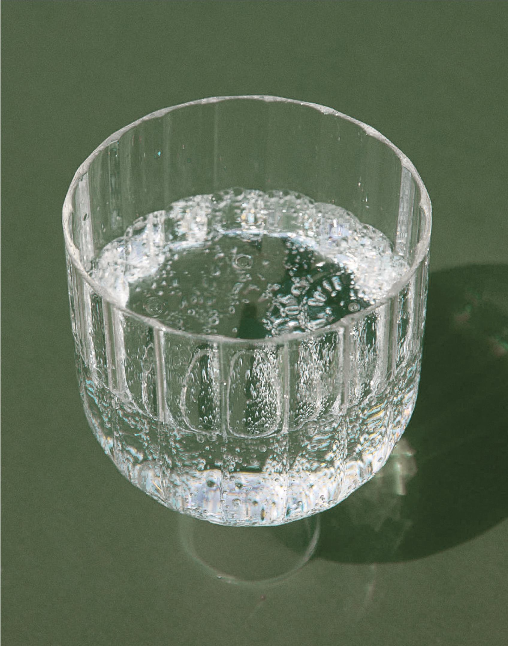 glass of water