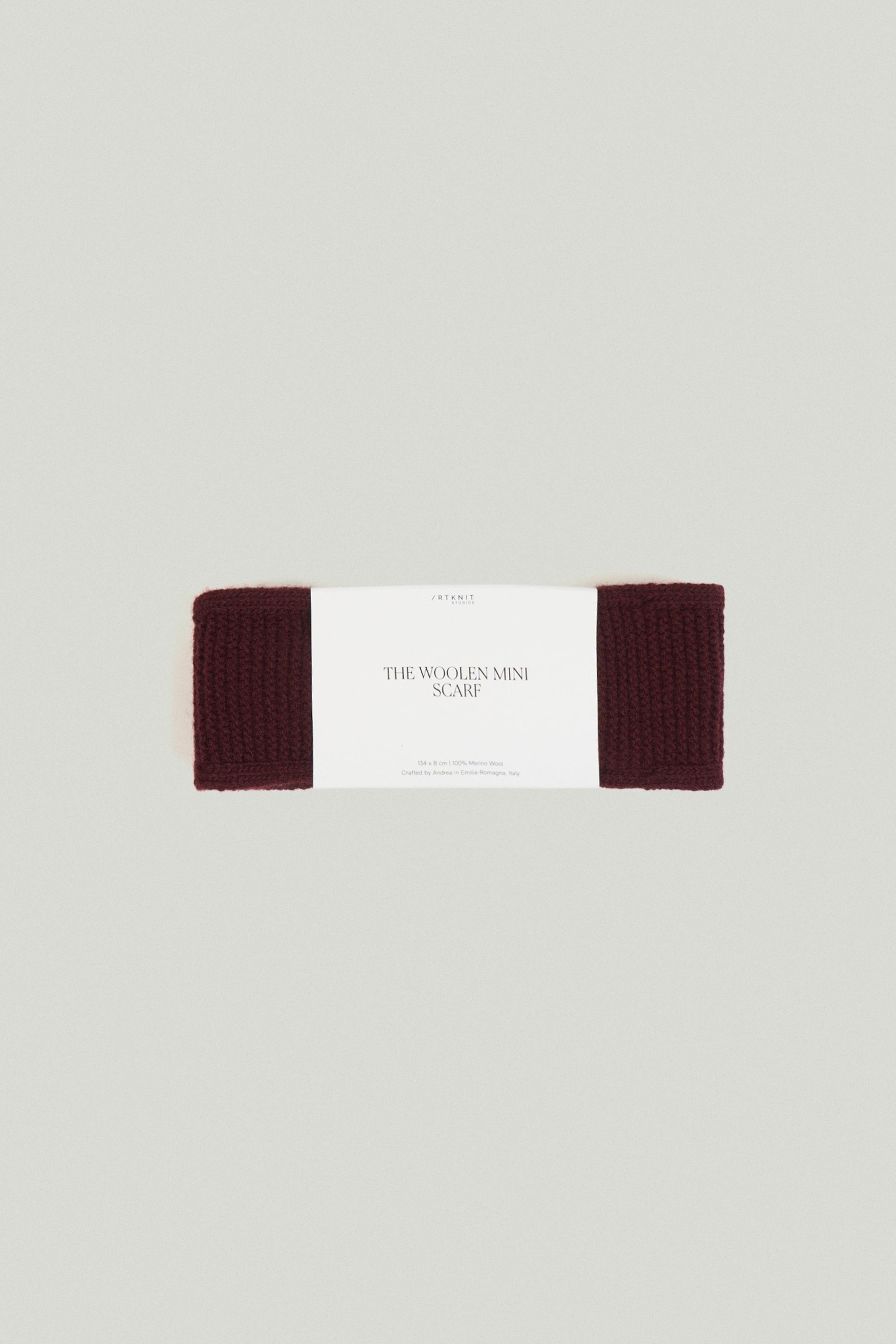 Woolen Mini Scarf merlot