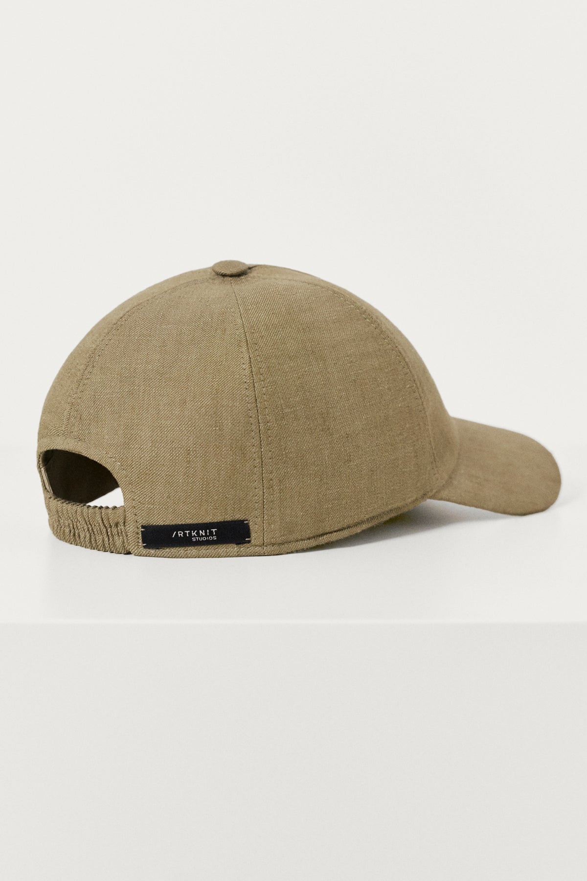 The Linen Twill Baseball Hat - sage green