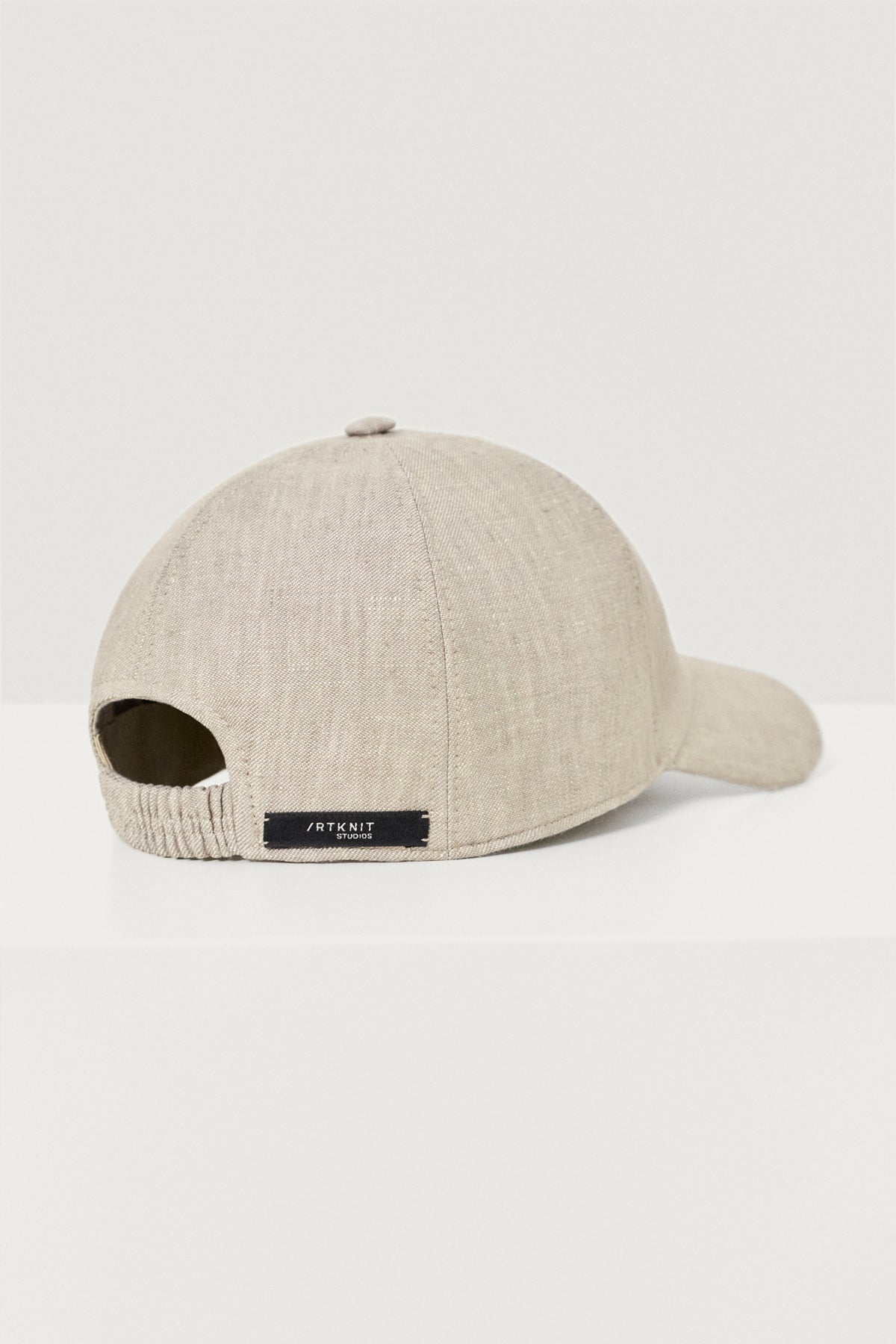 The Linen Twill Baseball Hat - sand