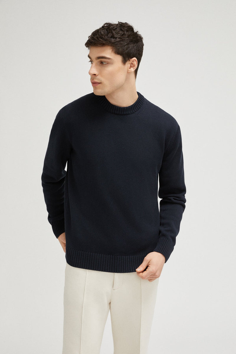 Blue Navy | The Organic Cotton Sweater