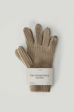 Oak | The Woolen Ribbed Gloves