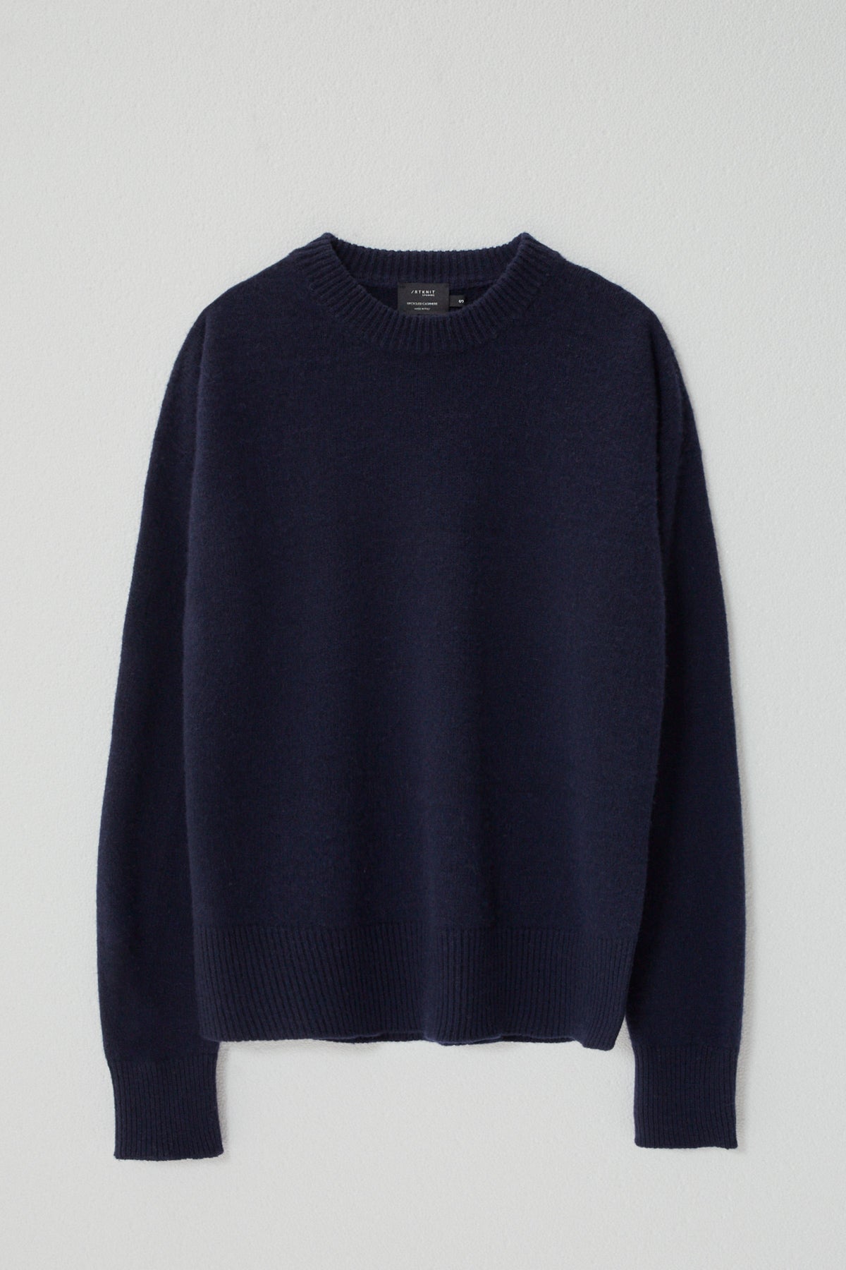 The Upcycled Cashmere Sweater - Imperfect Version | Navy Blue