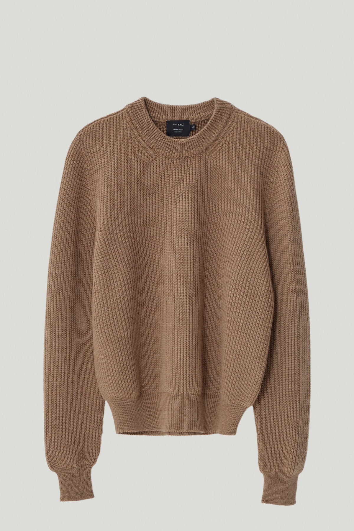 The Wool Perkins Sweater - Imperfect Version | Camel