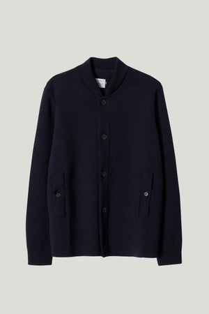 Oxford Blue | The Merino Wool Bomber