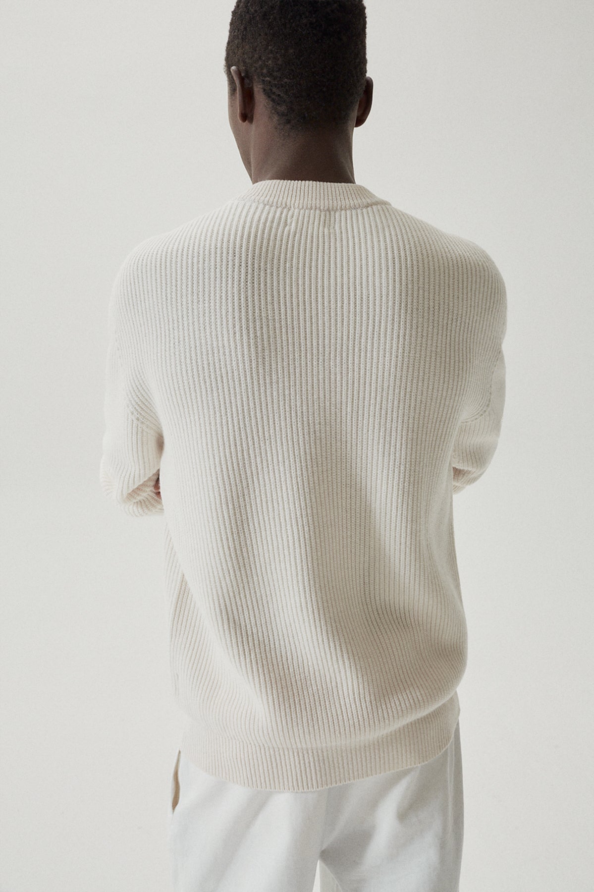 the merino wool perkins sweater imperfect version natural white