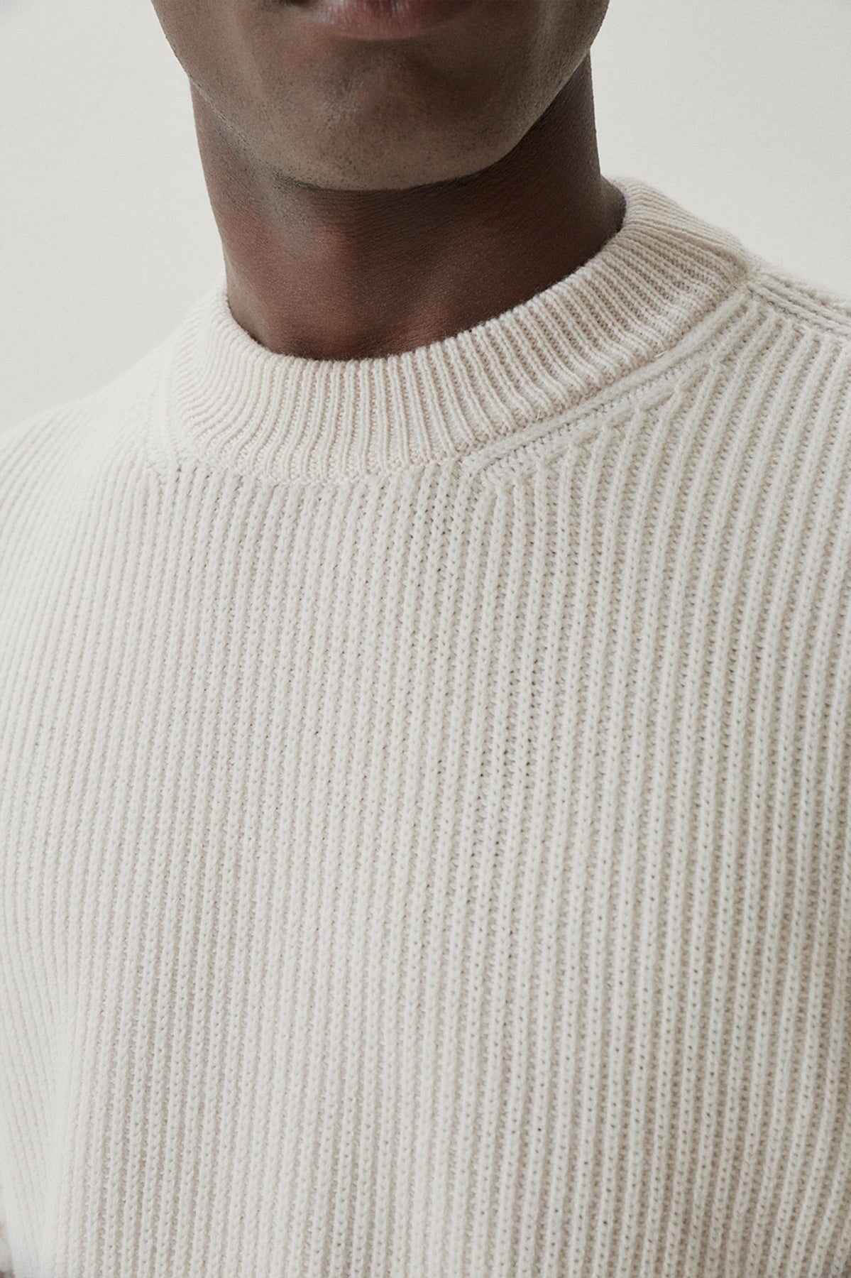 the merino wool perkins sweater imperfect version natural white