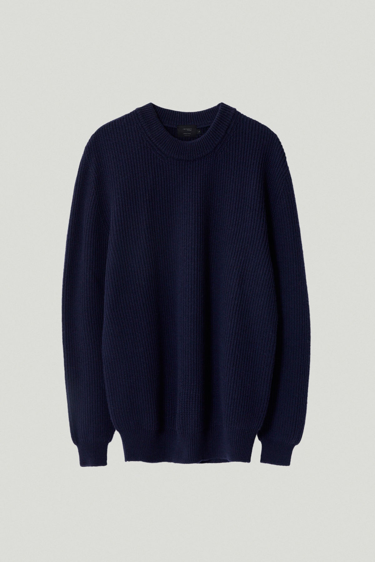 the merino wool perkins sweater imperfect version oxford blue