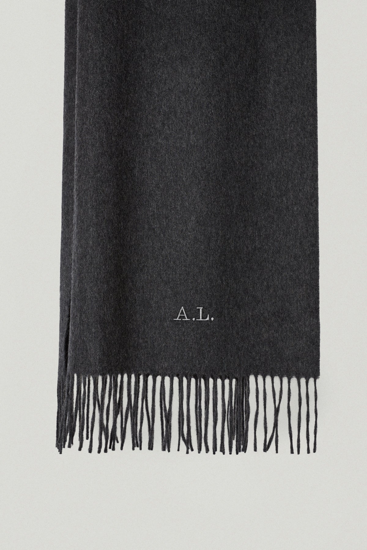 Dark Grey | The Regenerated Cashmere Scarf