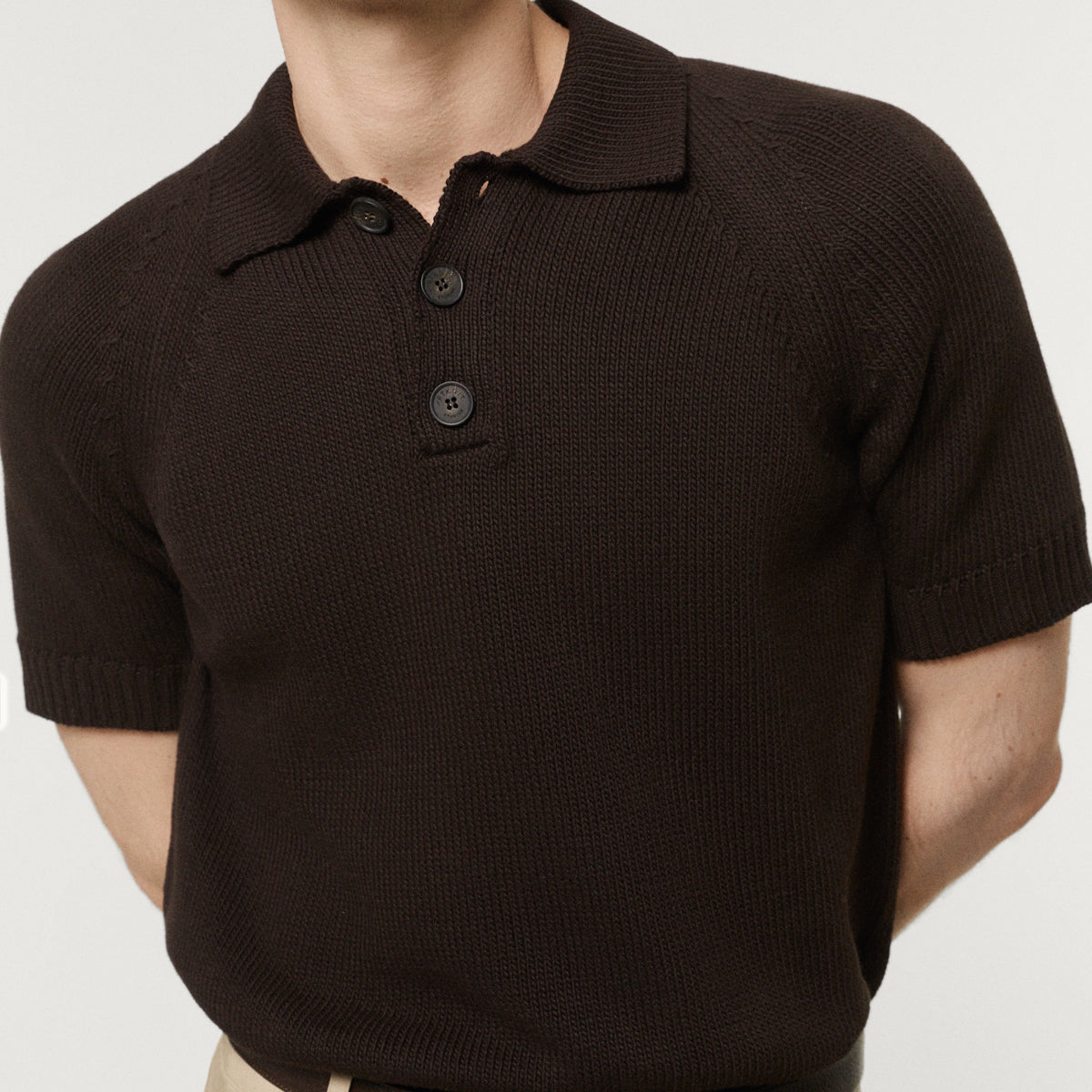 The Organic Cotton Tricot Short Sleeve Polo