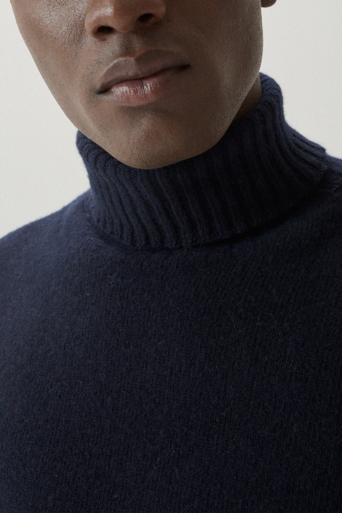 The Woolen Roll-Neck - Imperfect Version | Abyss Blue