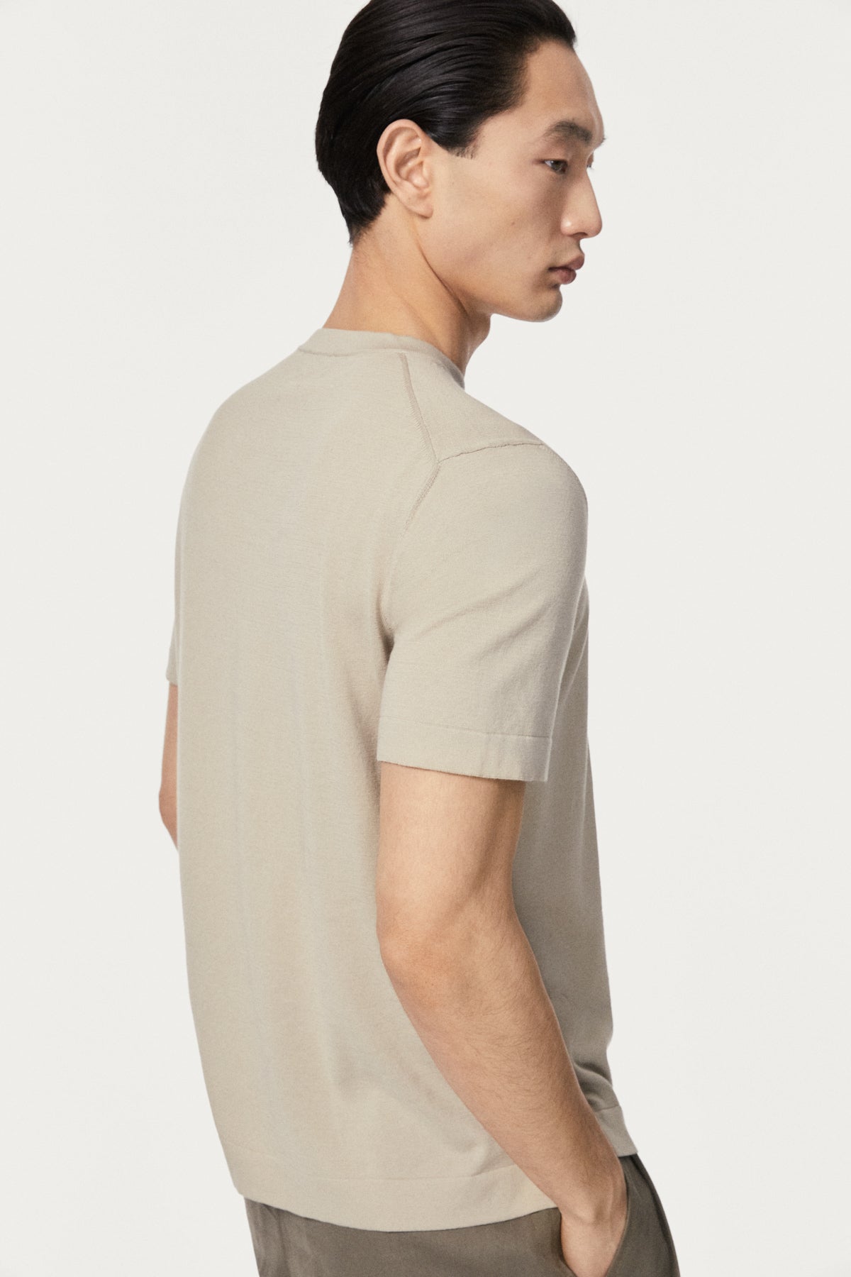 The Organic Cotton Knit T-Shirt