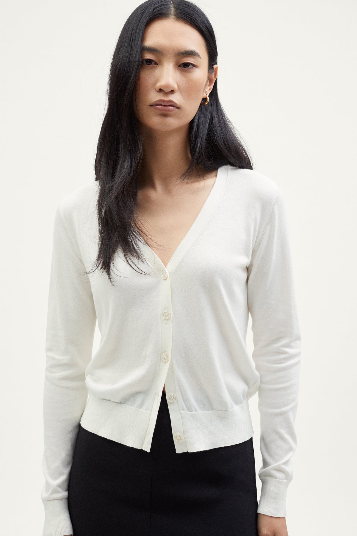 The Organic Cotton Lightweight Cardigan