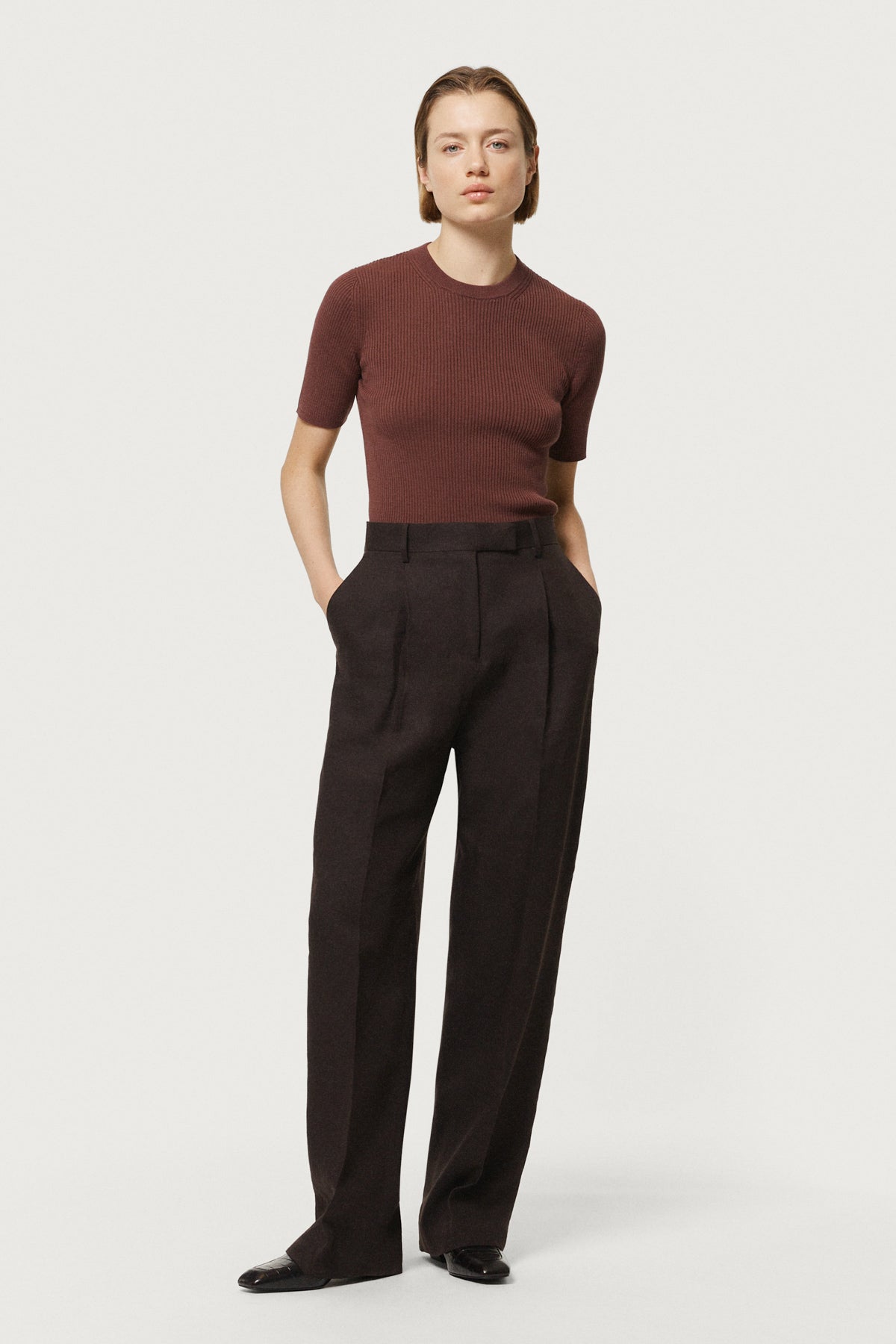 The Organic Cotton Ribbed Tee