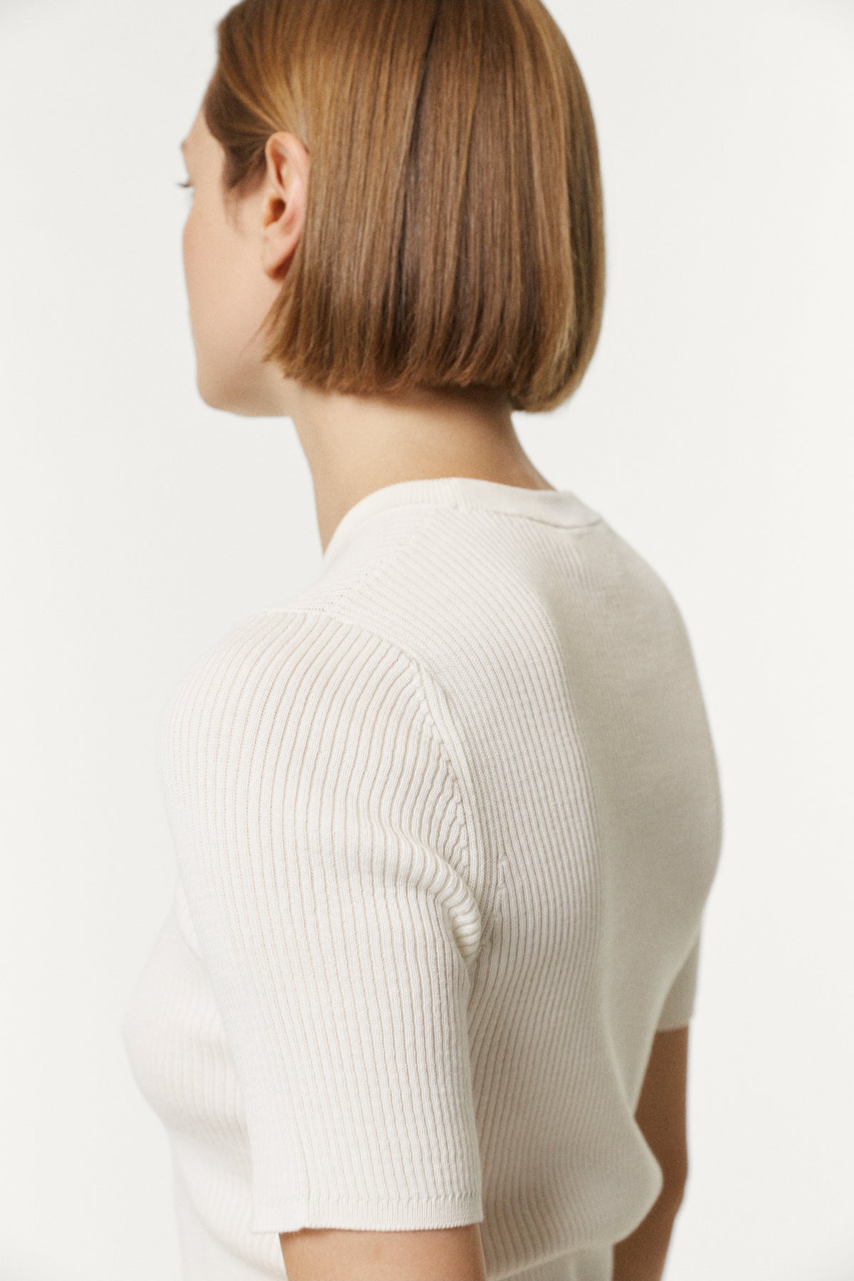 T-Shirt a Coste in Cotone Organico