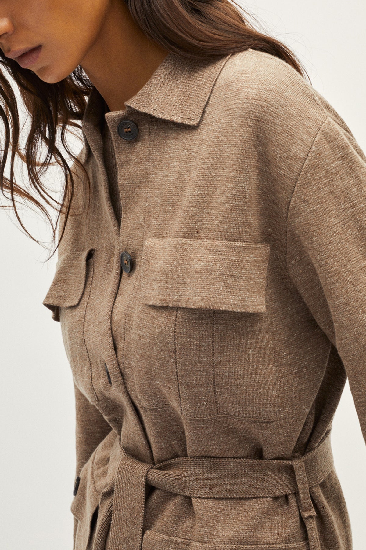 Veste saharienne en Lin et Coton - Version imparfaite