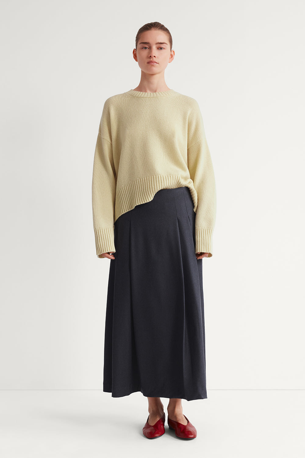 The Woolen Chunky Sweater Ginger