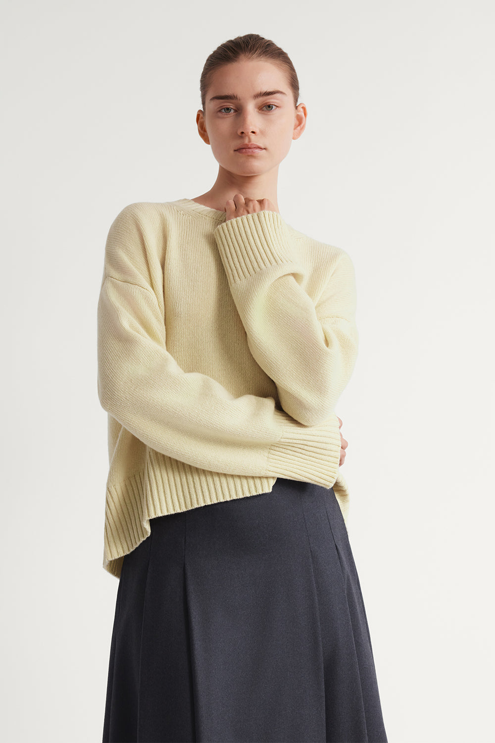 The Woolen Chunky Sweater Ginger