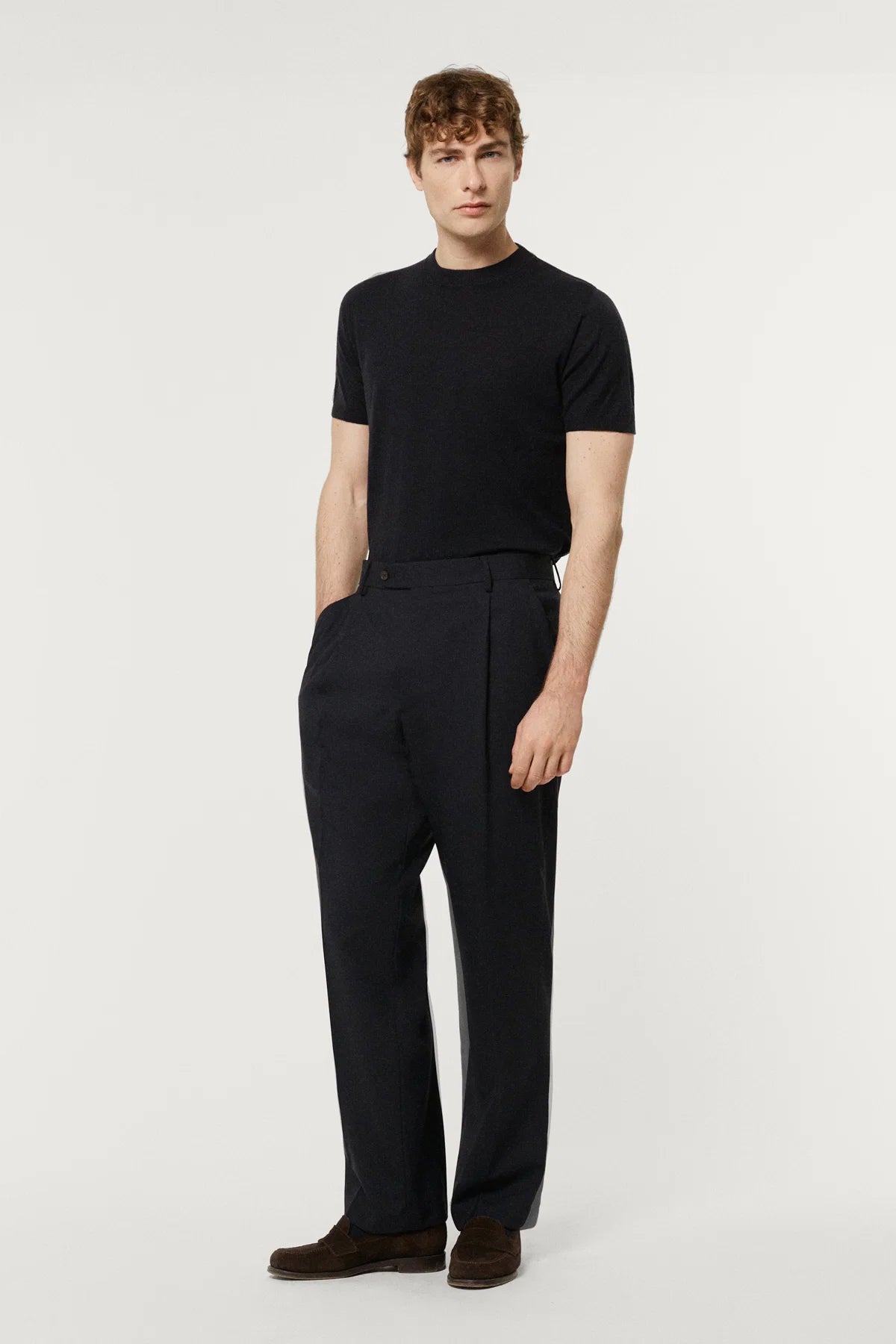 The Ultrasoft Wool T-Shirt blue