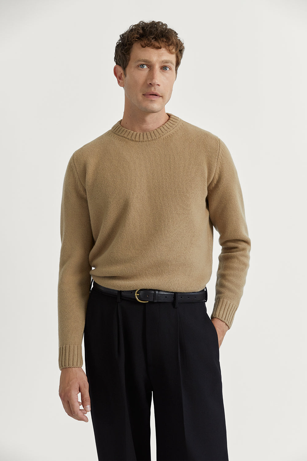 The Woolen Sweater Camel