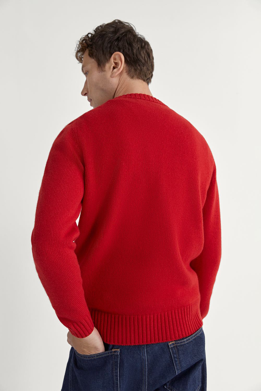 The Woolen Sweater Red