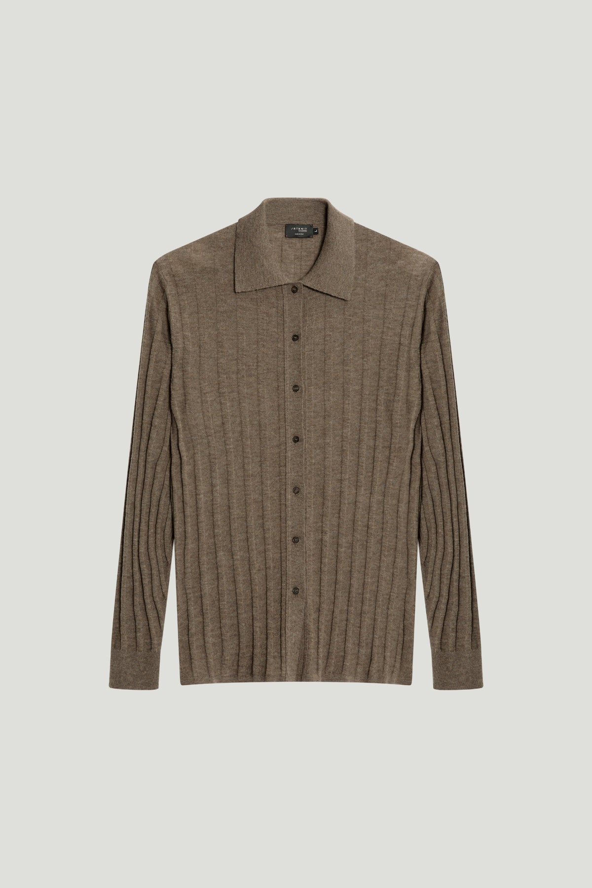 The Ultrasoft Ribbed Shirt - brown