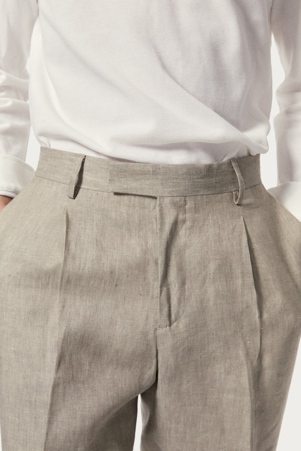 Twilight Apricot Twill Trousers