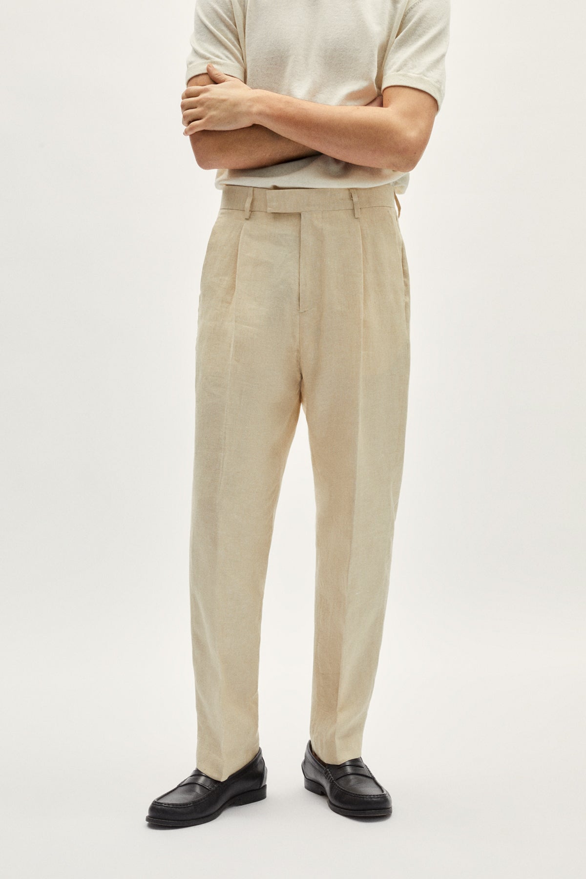Ecru | The Linen Twill Pants