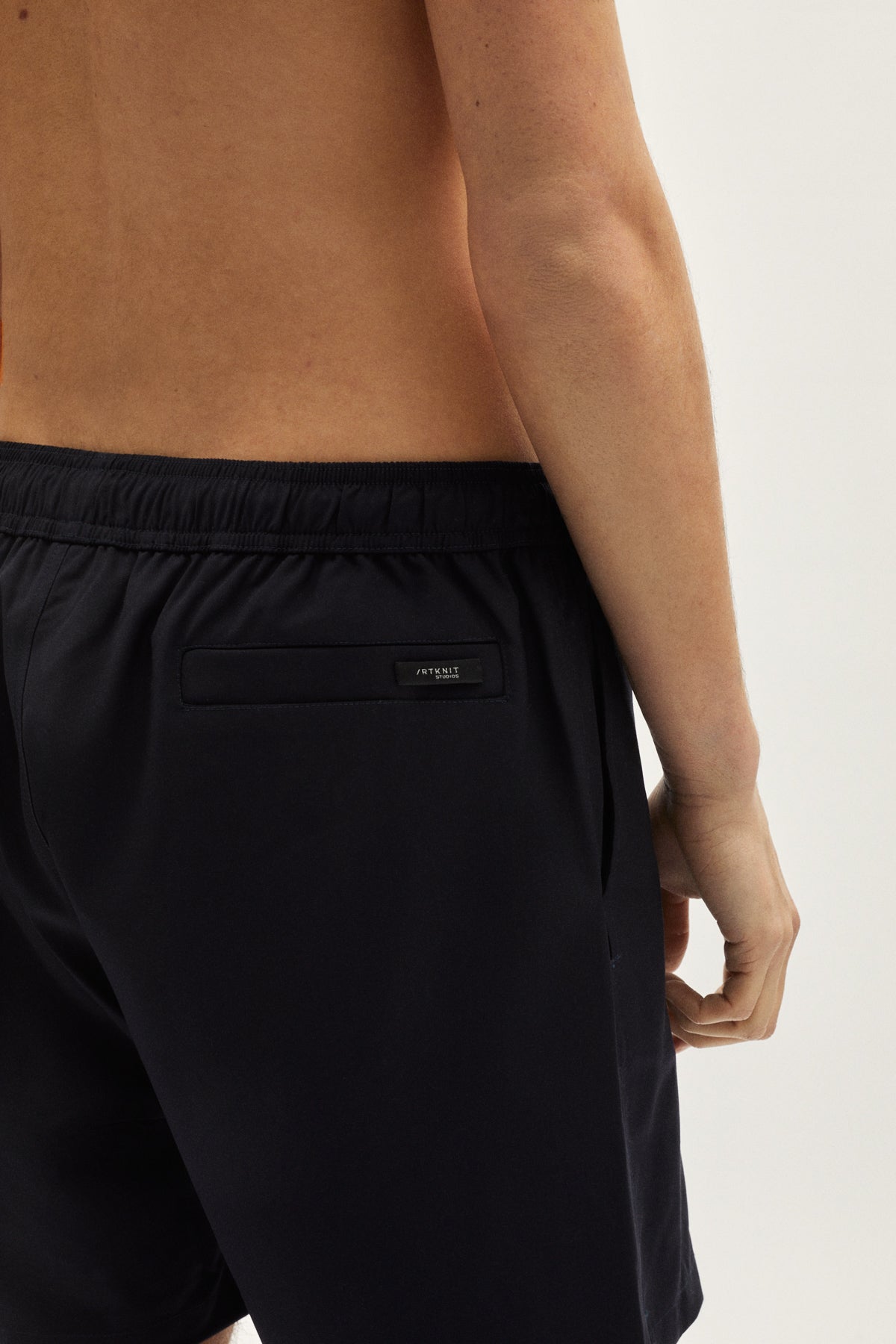 the merino wool swim shorts blue navy