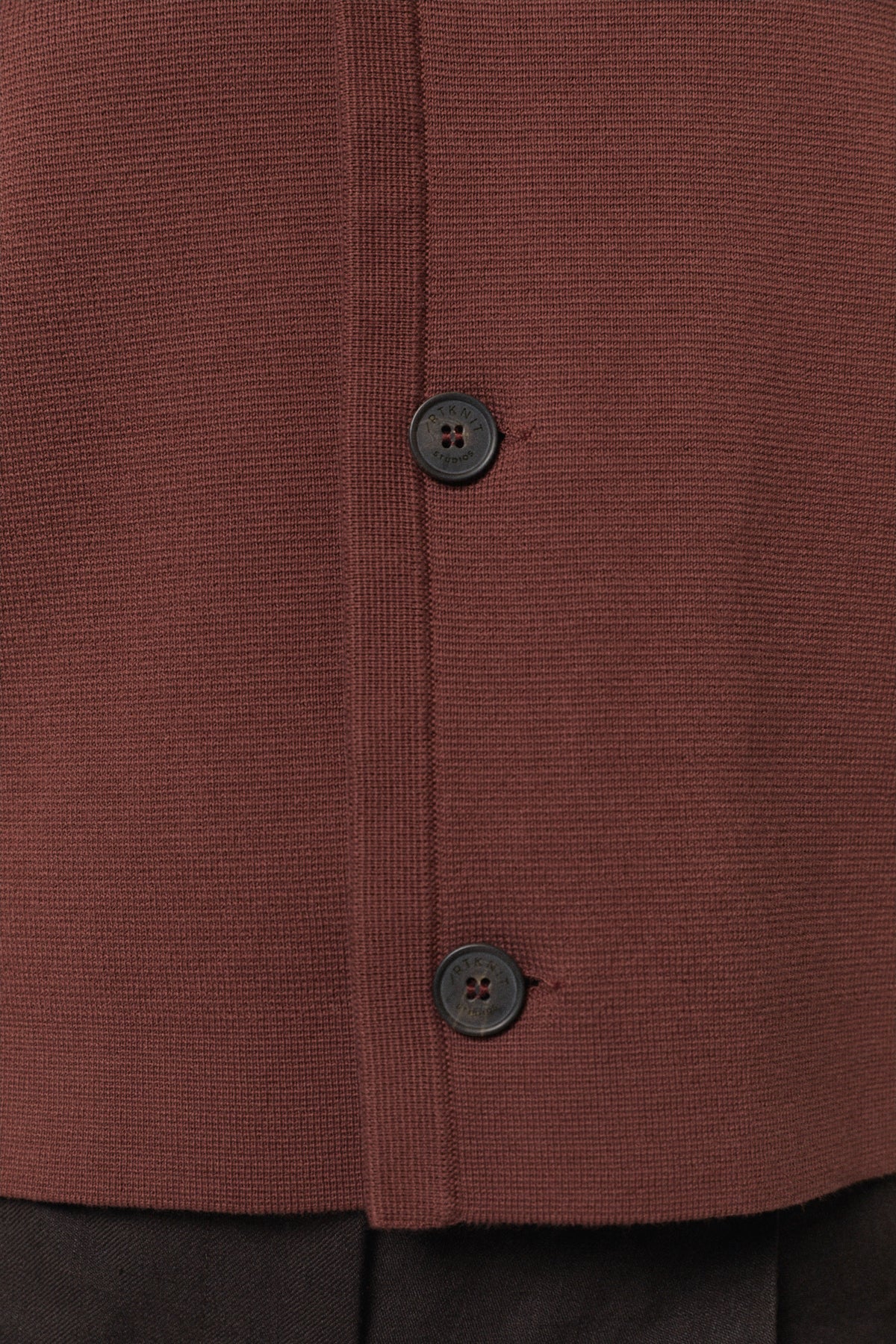 The Organic Cotton Sleek Jacket rust brown