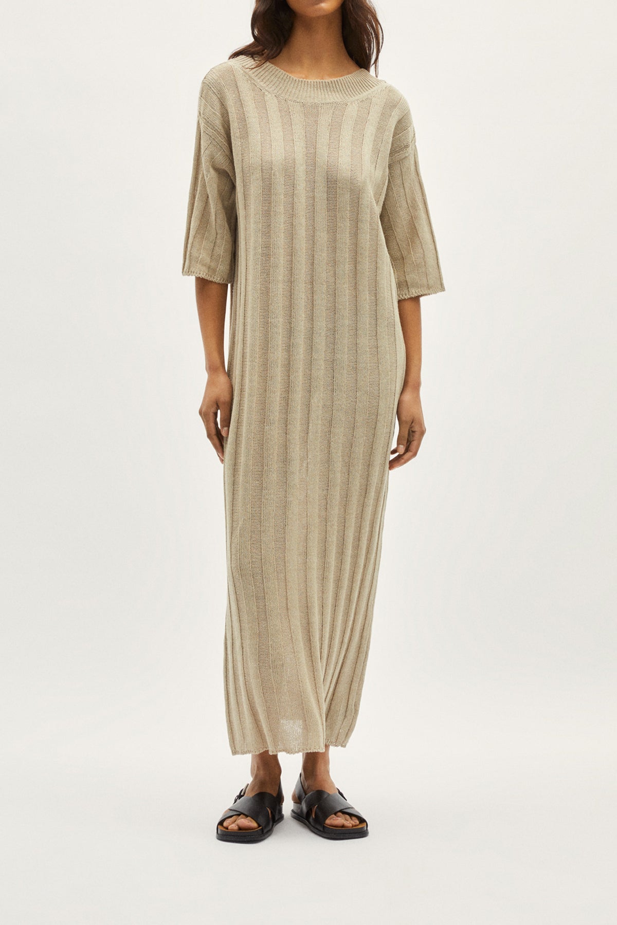 Abito Oversize in Lino Rigenerato - Versione Imperfect