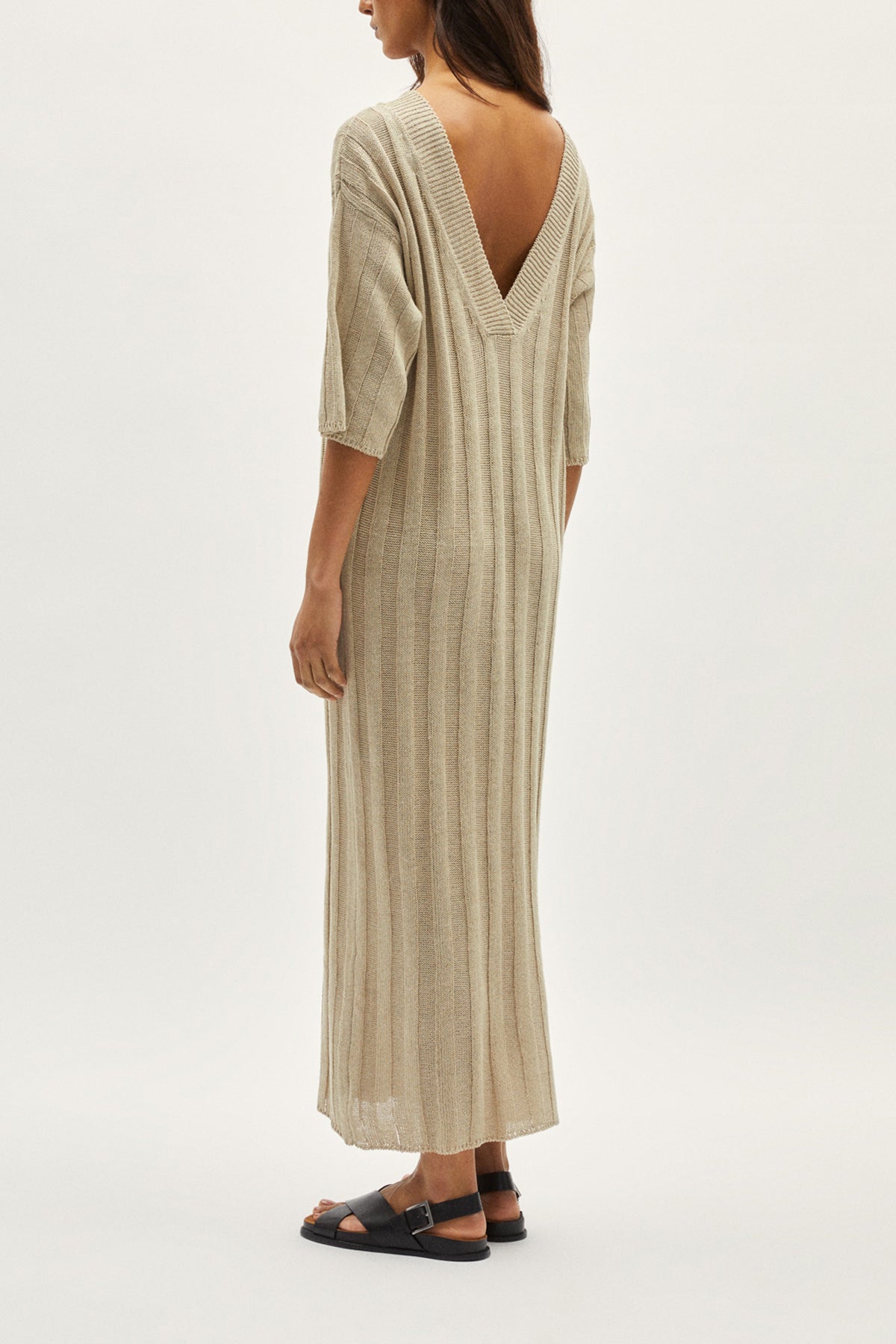 Abito Oversize in Lino Rigenerato - Versione Imperfect