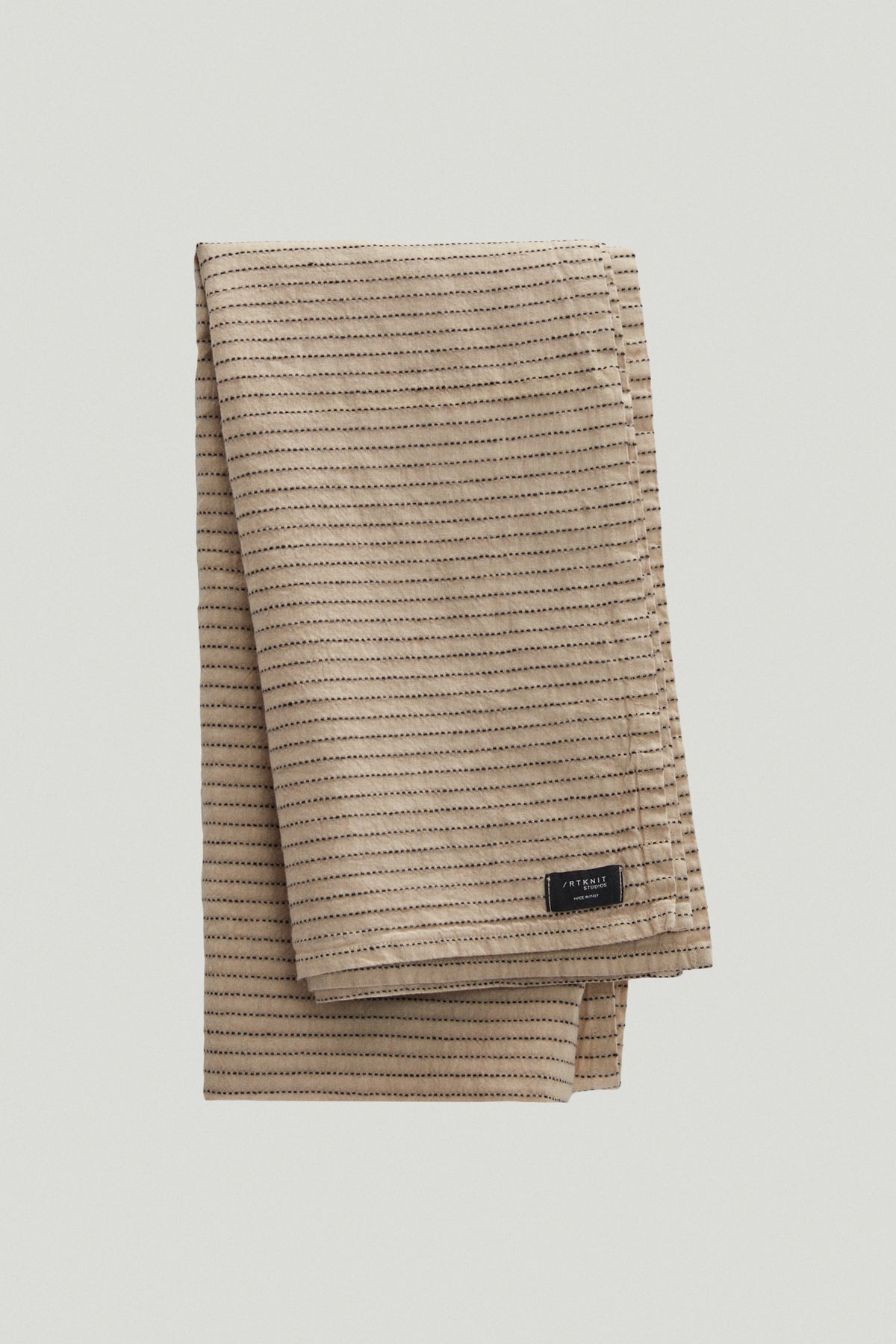 The Pure Linen Beach Towel brown