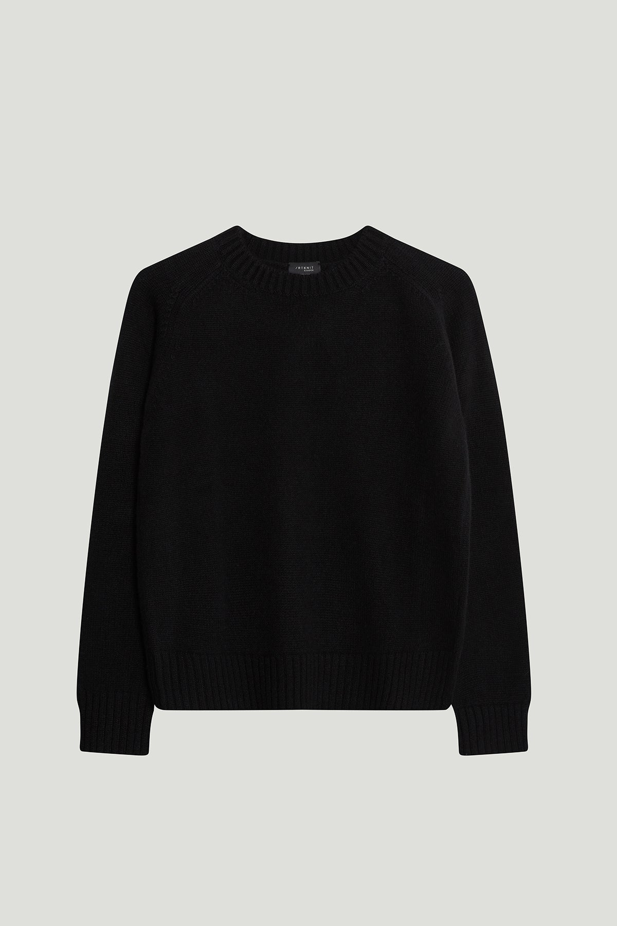 The ReCashmere Crew Neck Sweater - black