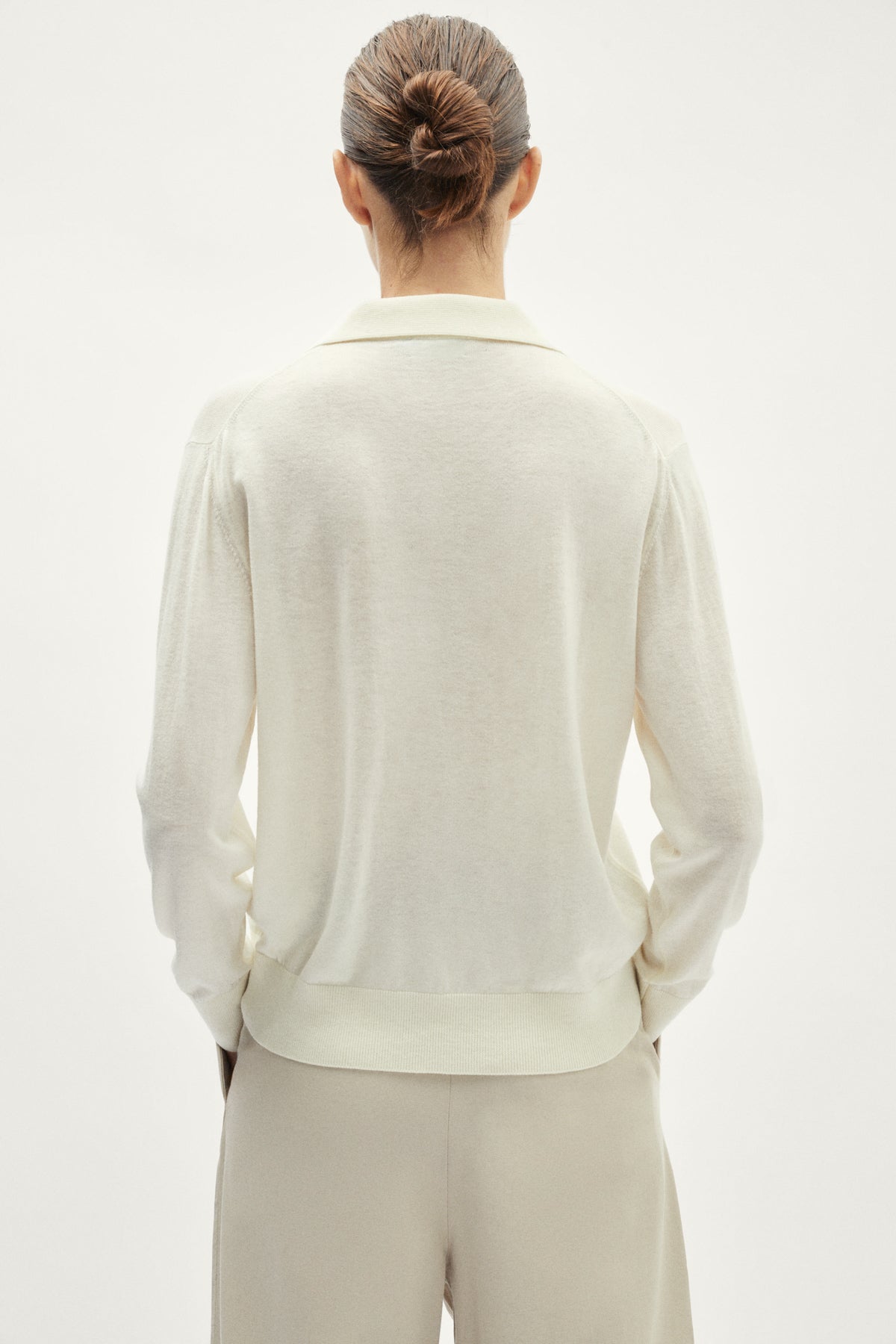 Klassisches Poloshirt aus Superweicher Wolle - Imperfect Version