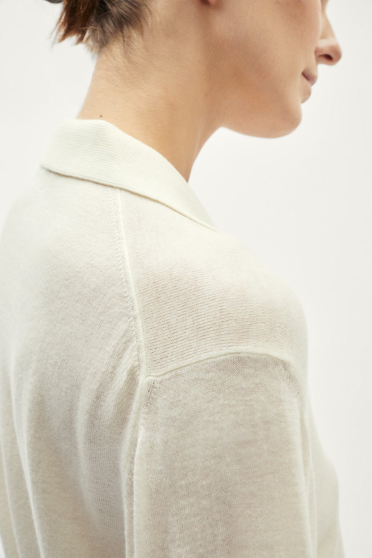 Klassisches Poloshirt aus Superweicher Wolle - Imperfect Version