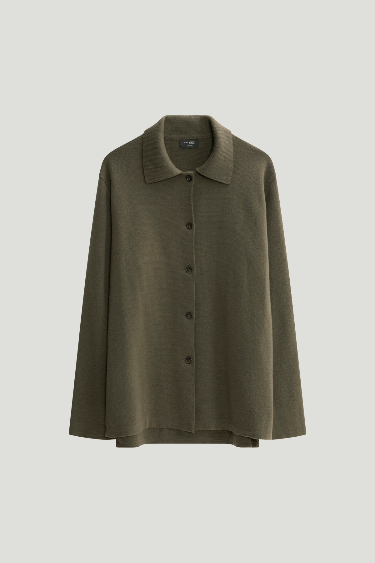 Overshirt in Lana Merino