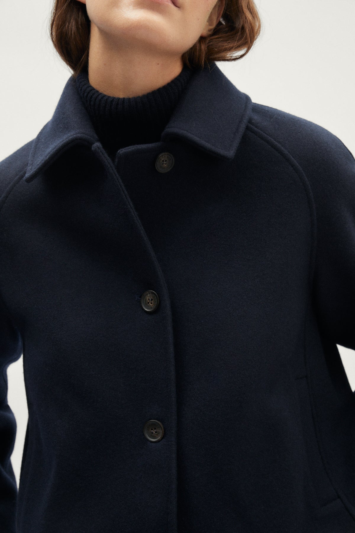 The Woolen Jacket - blue