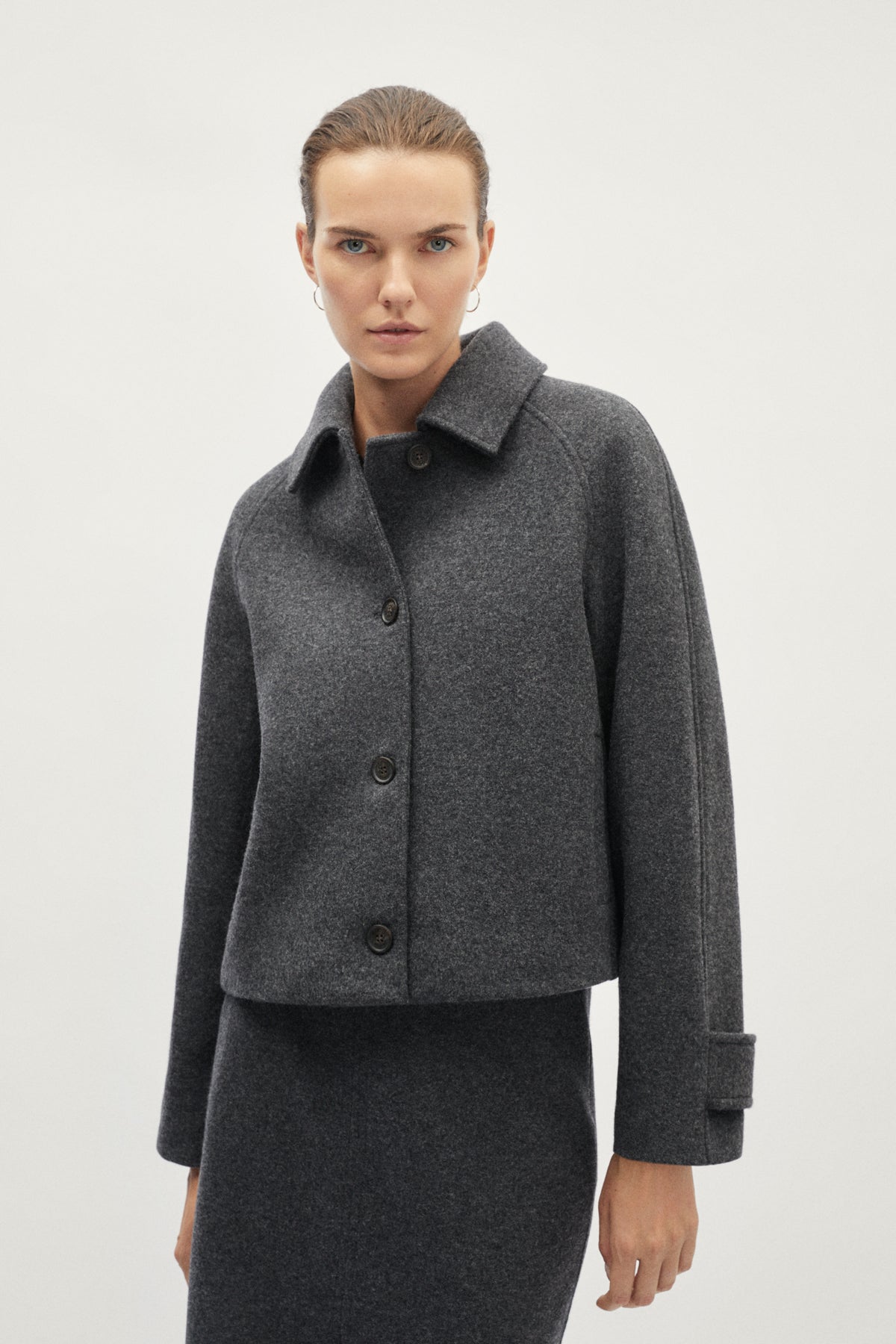 The Woolen Jacket - grey