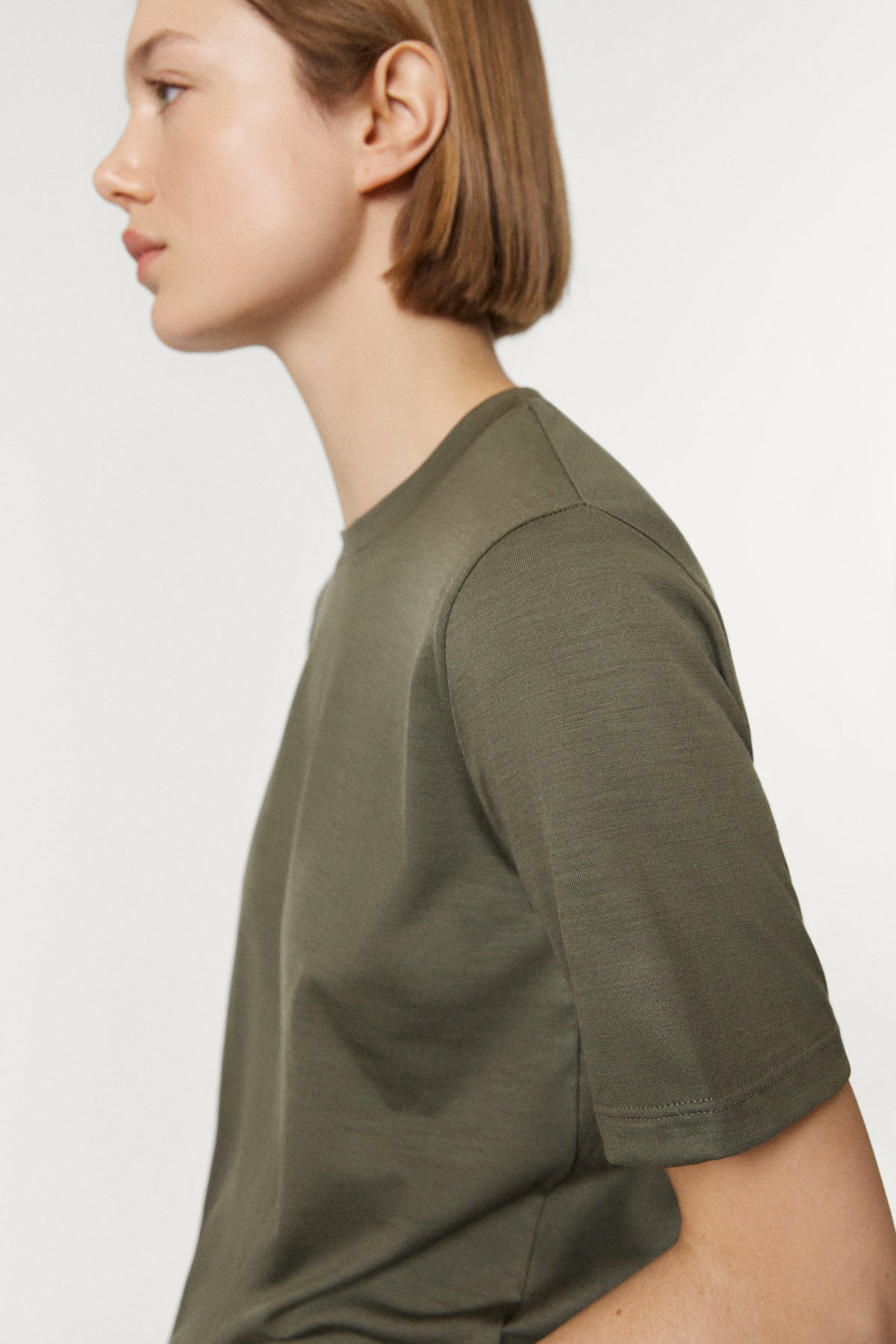 T-shirt in Lana Active Wool
