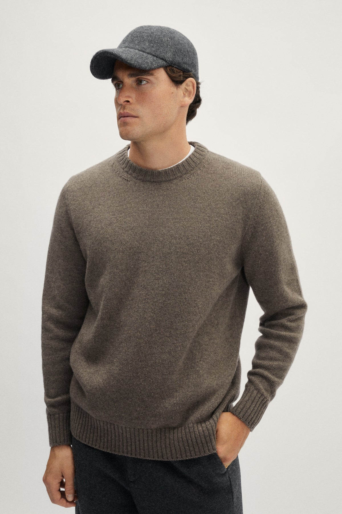 The Woolen Sweater - taupe