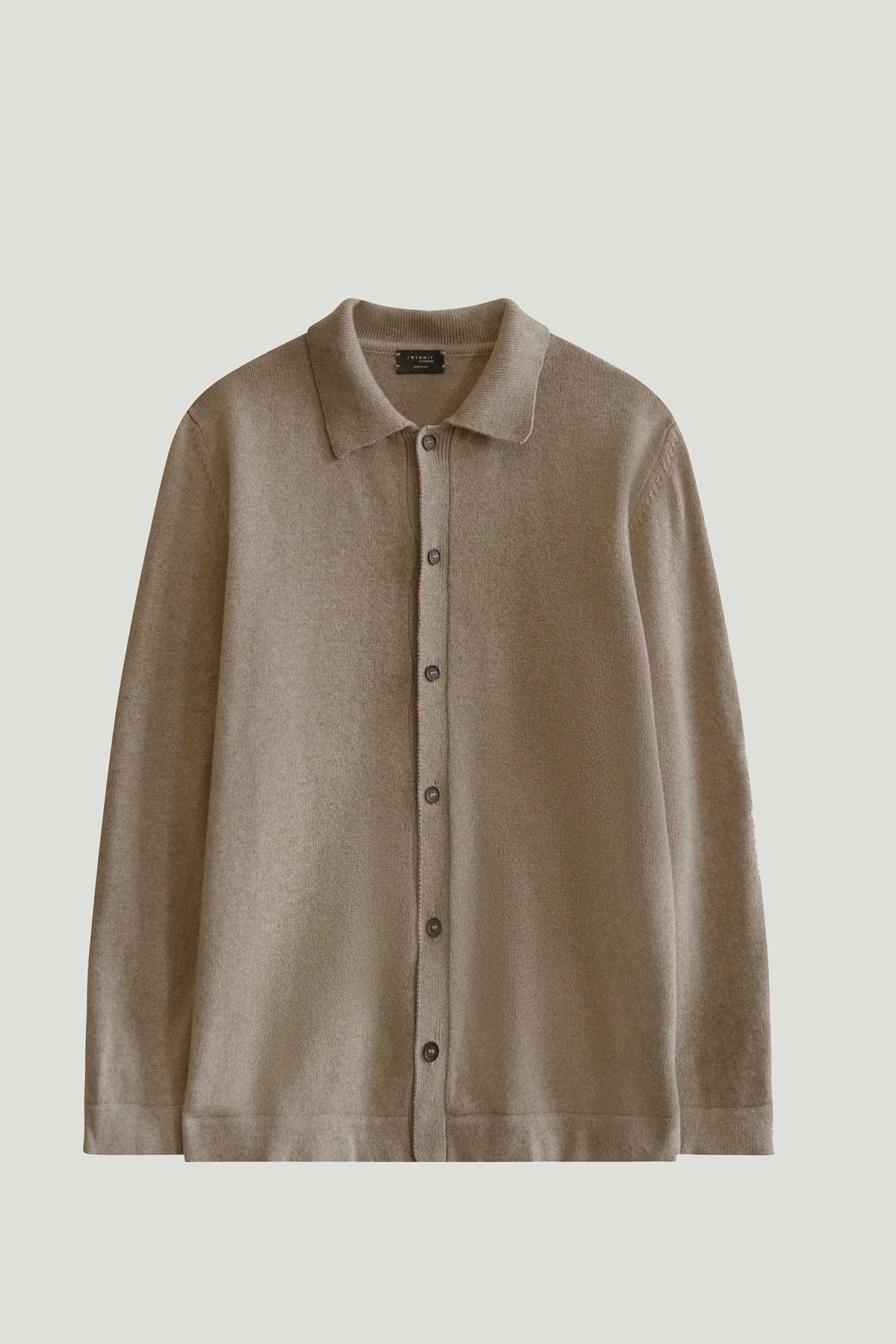 The ReCashmere Shirt - camel