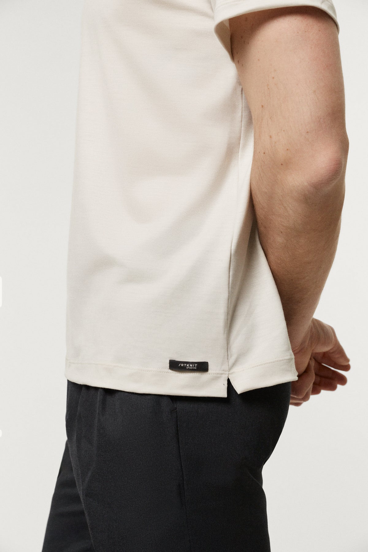 The Active Wool T-shirt ecru