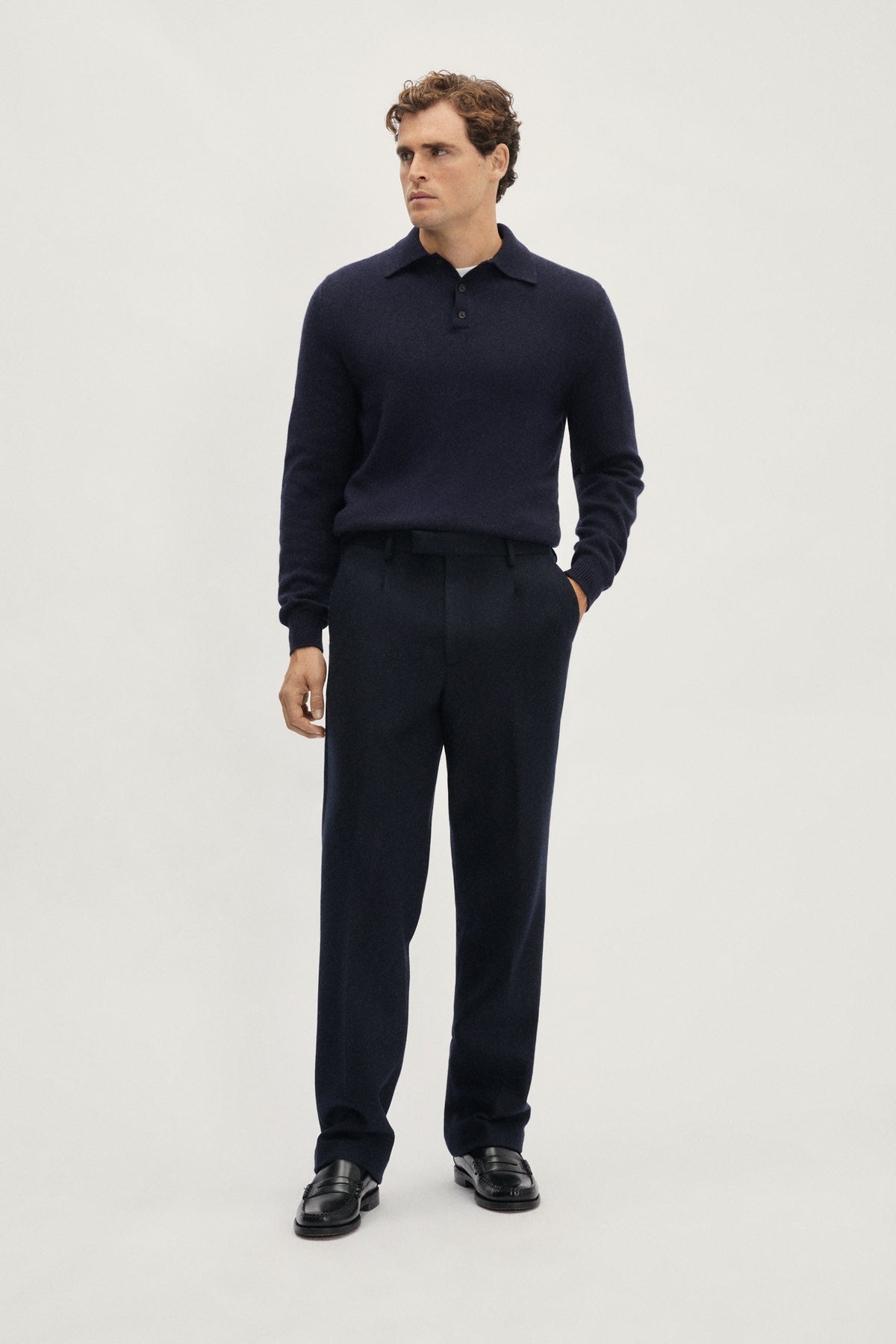 The Woolen Trousers - blue