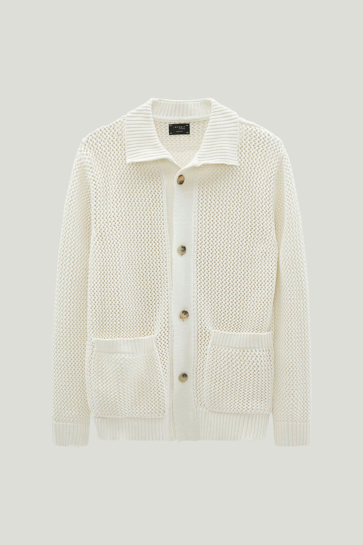 The Organic Cotton Open-Tricot Jacket