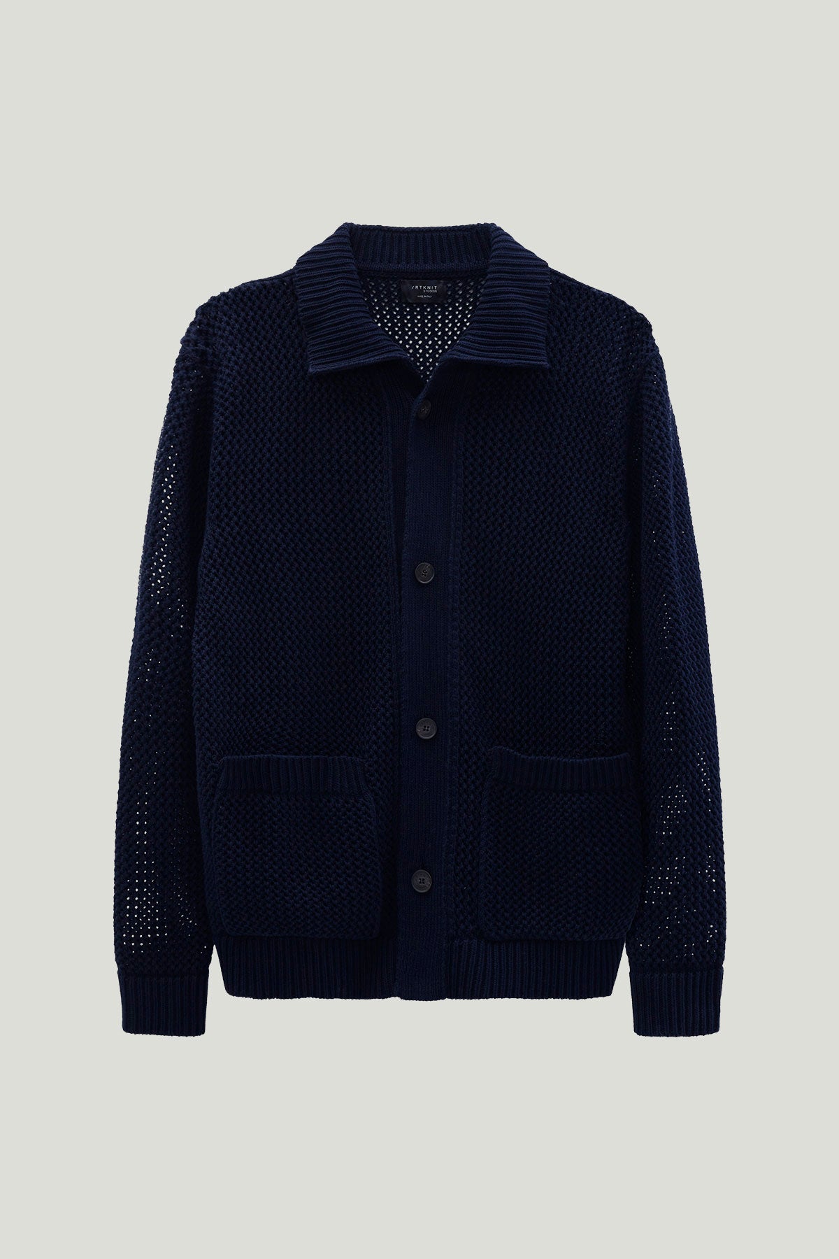 The Organic Cotton Open-Tricot Jacket